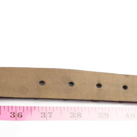 Calvin Klein Mens Belt Size 38 Genuine Leather Tan Khaki Beige Business Casual - Picture 16 of 16